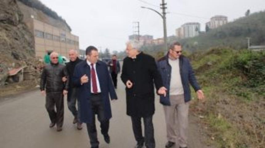 Yomra&rsquo;da İkisu Grup Yolu İ&ccedil;in &Ccedil;alışmalar Başlıyor