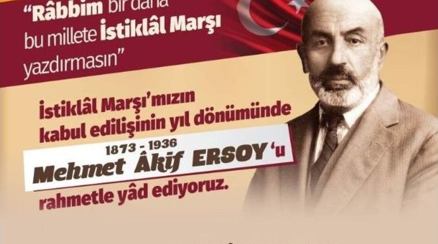 Ak Parti Aday Adayı Şakır, "mehmet Akif Ersoy&rsquo;a Minnet Bor&ccedil;luyuz"