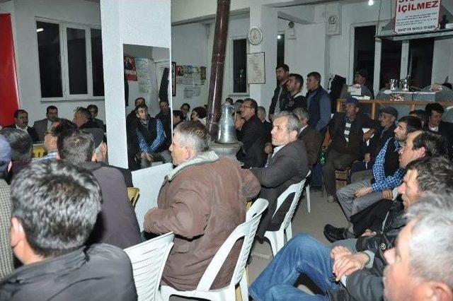 B&uuml;y&uuml;kşehir&rsquo;den Dursunbey&rsquo;de Bilin&ccedil;li Tarım Toplantısı 1
