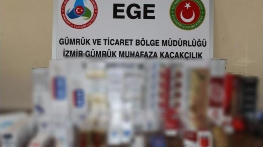 G&uuml;mr&uuml;k Ekipleri 43 Bin Paket Ka&ccedil;ak Sigara Ele Ge&ccedil;irdi