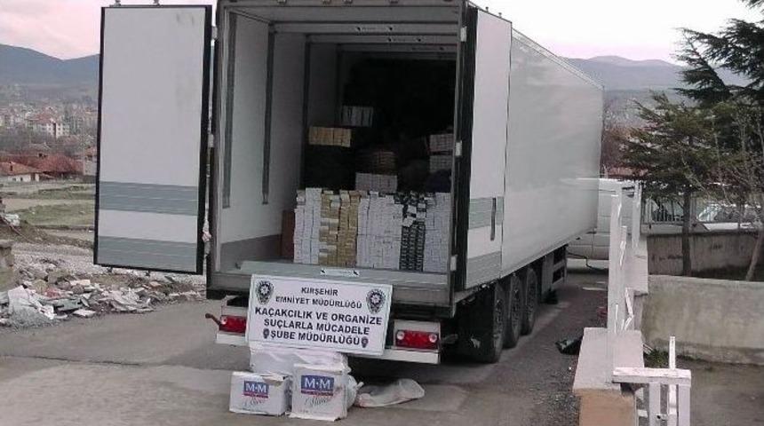 Piyasa Değeri 4 Milyon Tl Olan Ka&ccedil;ak Sigara Ele Ge&ccedil;irildi
