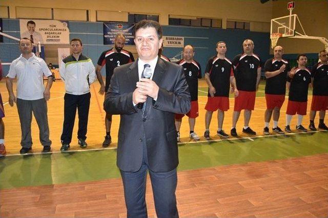 Bodrum&rsquo;da Kurumlar Arası Voleybol Turnuvası Başladı 2