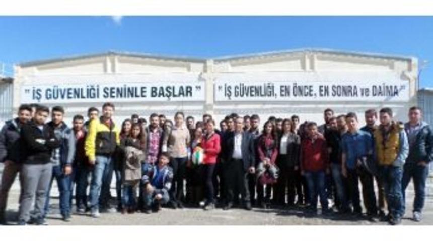 Oğuzeli Myo &Ouml;ğrencileri Ytong Firması&rsquo;nda Teknik Gezide