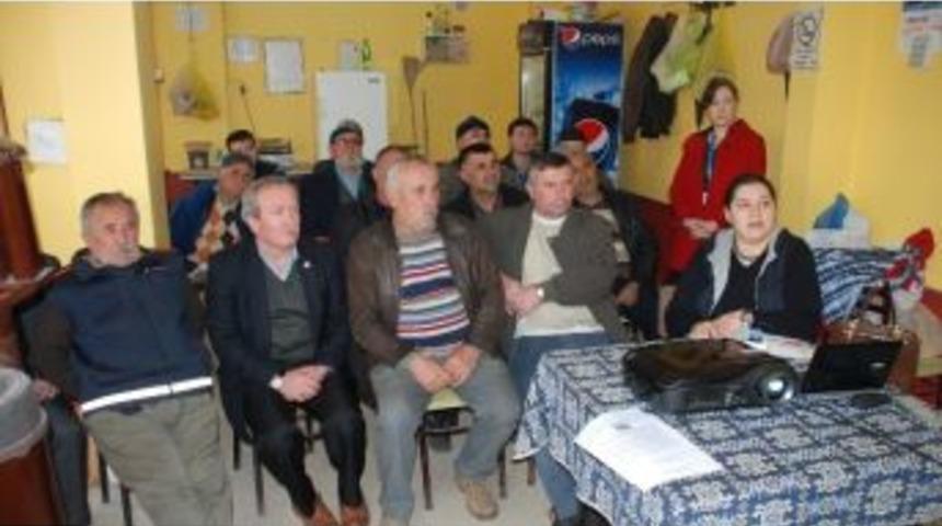 K&ouml;yde Seracılık Eğitimi