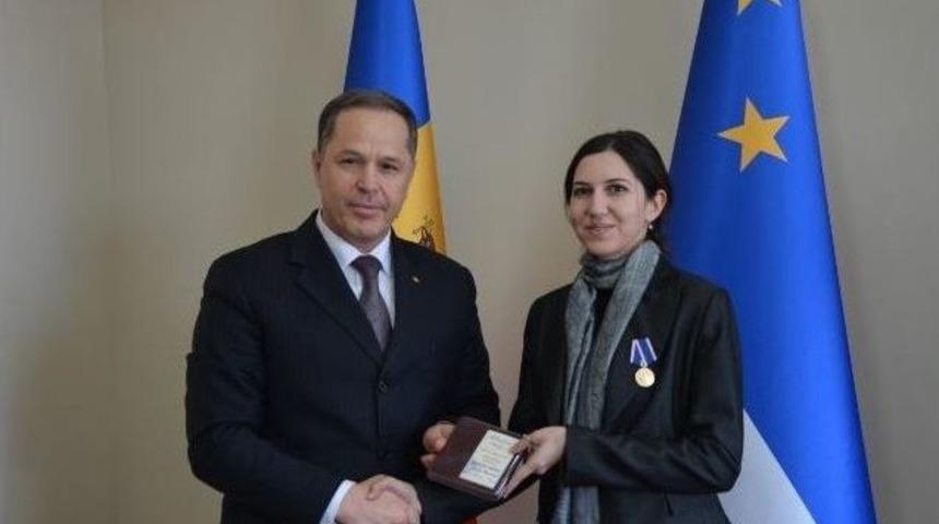 Tika&rsquo;ya Gagauz Yeri&rsquo;nden Takdir Madalyası