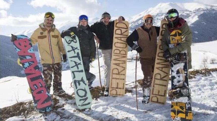 Milli Snowboardcular Petranboard Ile Kayamadı