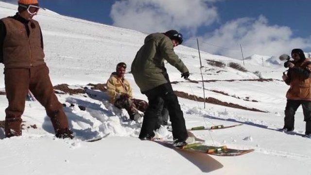 Milli Snowboardcular Petranboard Ile Kayamadı