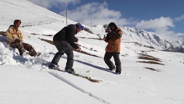 Milli Snowboardcular Petranboard Ile Kayamadı