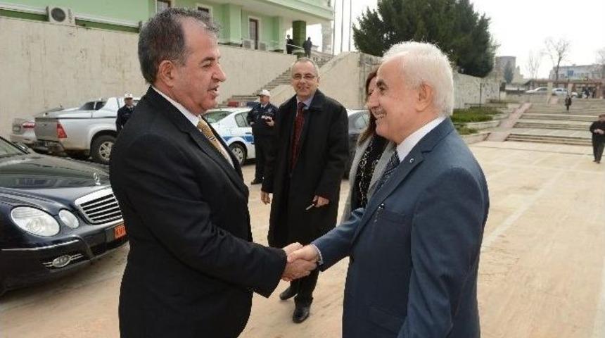 Yunanistan&rsquo;ın Doğu Makedonya-trakya B&ouml;lge Valisi Georgios Pavlidis&lsquo;ten Edirne Valisi Şahin&rsquo;i Makamında Ziyaret Etti