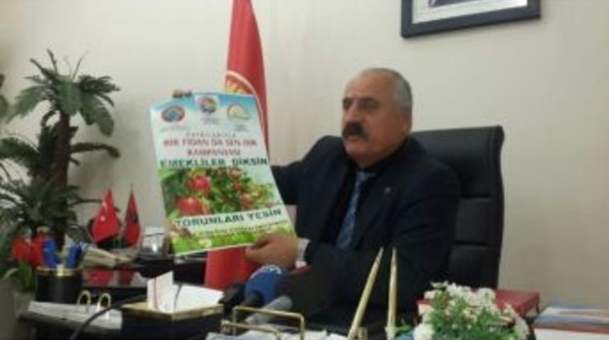 Emekliler Derneğinden &ldquo;emekliler Diksin Torunları Yesin&rdquo; Projesi