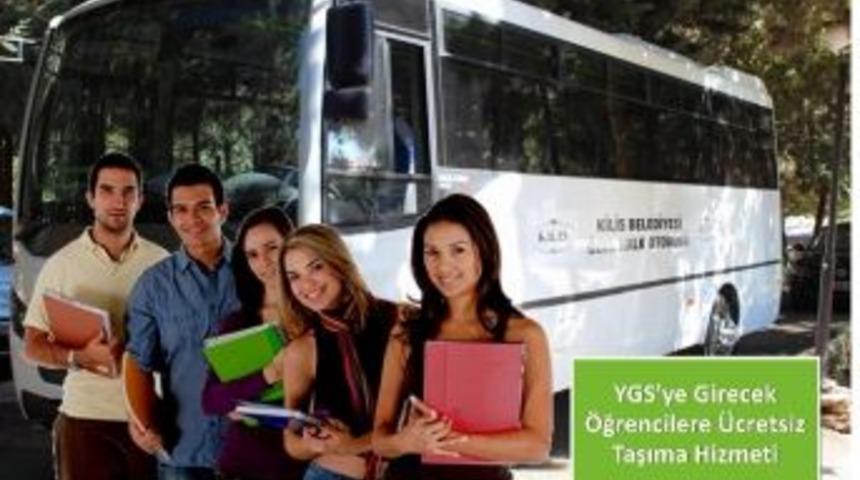 Ygs&rsquo;ye Girecek &Ouml;ğrencilere Otob&uuml;sler &Uuml;cretsiz