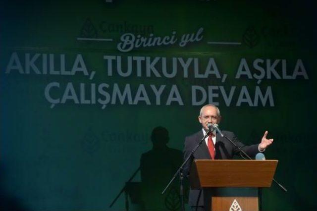 Kılıçdaroğlu, Çankaya Belediyesi'nin Düzenlediği Programa Katıldı