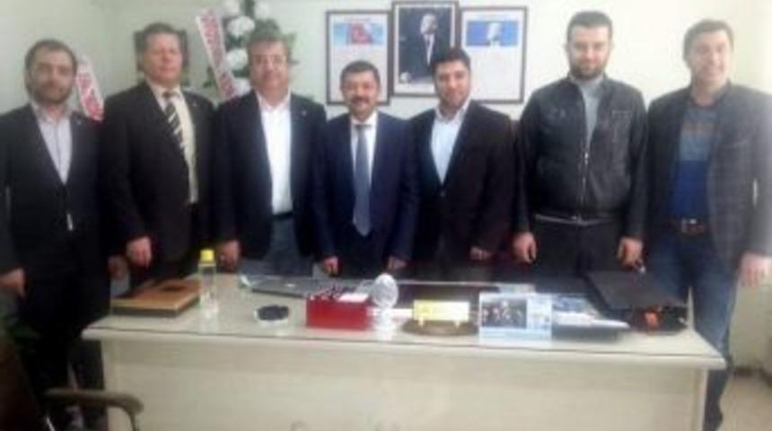T&uuml;msiad&rsquo;dan &Ccedil;ine Gen&ccedil;lik Ve Spor İl&ccedil;e M&uuml;d&uuml;rl&uuml;ğ&uuml;ne Ziyaret