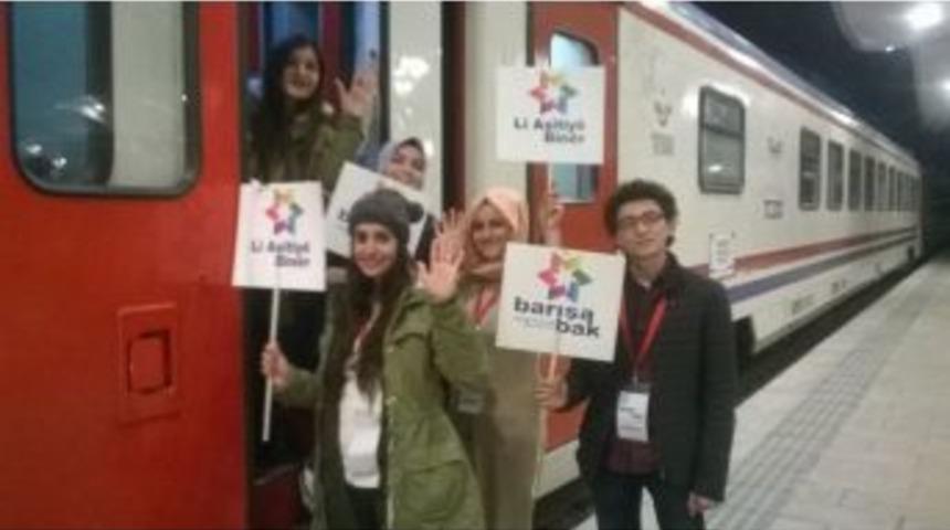 Barış Treni Eskişehir&rsquo;den Ayrıldı