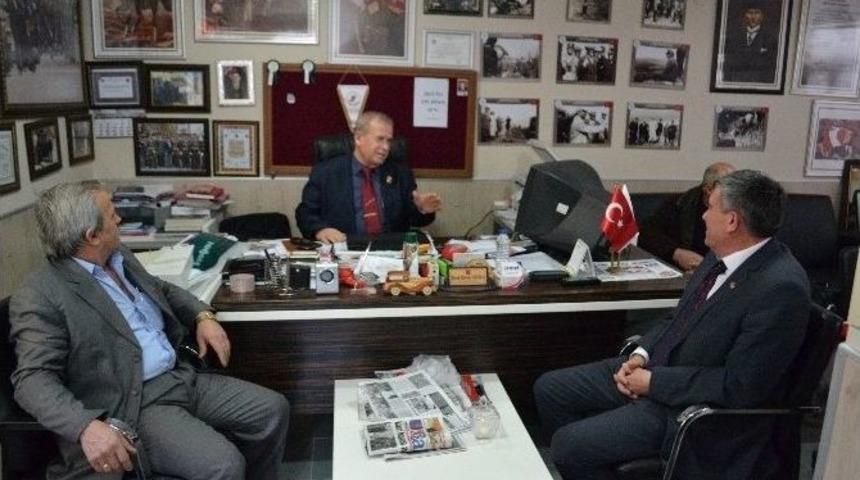 Mhp Kapaklı İl&ccedil;e Başkanlığı&rsquo;ndan Gazilere 18 Mart Ziyareti