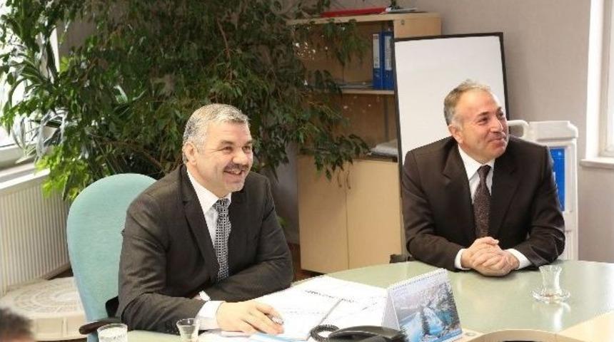 Başkan &Ccedil;elik, Kaski&rsquo;den Brifing Aldı