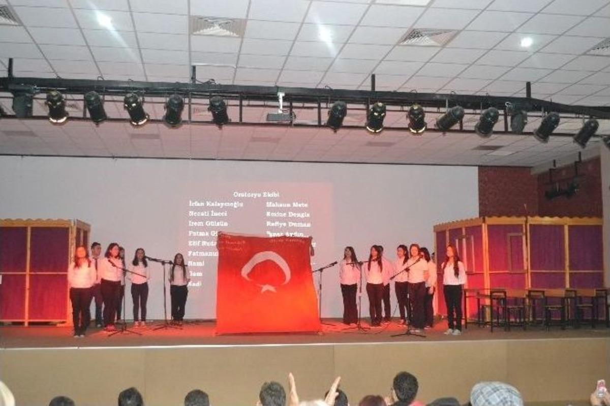 12 Mart İstiklal Marşının Kabulu Ve Mehmet Akif Ersoy&rsquo;u Anma G&uuml;n&uuml; Havranda Coşku İle Yad Edildi