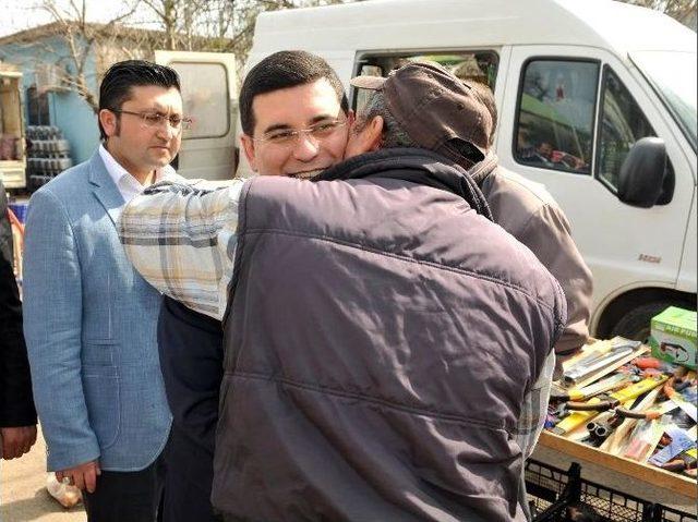 Başkan T&uuml;t&uuml;nc&uuml; Kızıllı&rsquo;da Vatandaşlarla Bir Araya Geldi 2