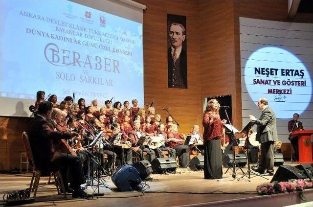 Ke&ccedil;i&ouml;ren&rsquo;de D&uuml;nya Kadınlar G&uuml;n&uuml; Konseri 1