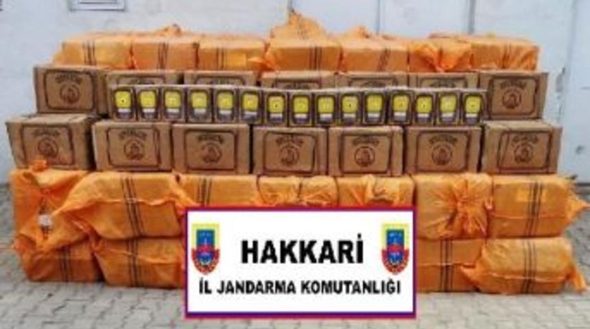 Y&uuml;ksekova'da 3.5 Ton Ka&ccedil;ak &Ccedil;ay Ele Ge&ccedil;irildi