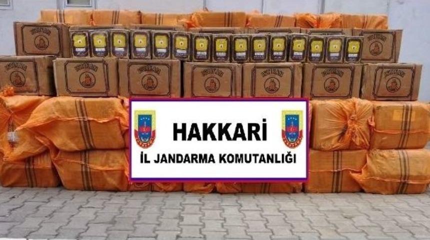 Hakkari&rsquo;de 3 Ton 510 Kilogram &Ccedil;ay Ele Ge&ccedil;irildi