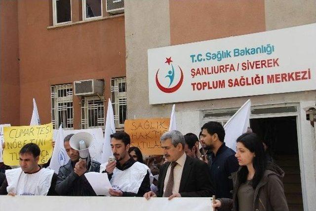 Siverek Sağlık Ve Sosyal Hizmet Emekçileri Sendikası’ndan Bakanlığa Uyarı