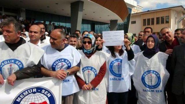 Elazığ’Da Sağlık Sen Işe Devam Ederken, Ses Iş Bıraktı