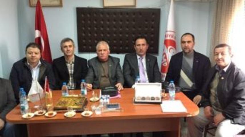 Muzaffer Kutlu&rsquo;dan Muhtarlar Derneğine Ziyaret