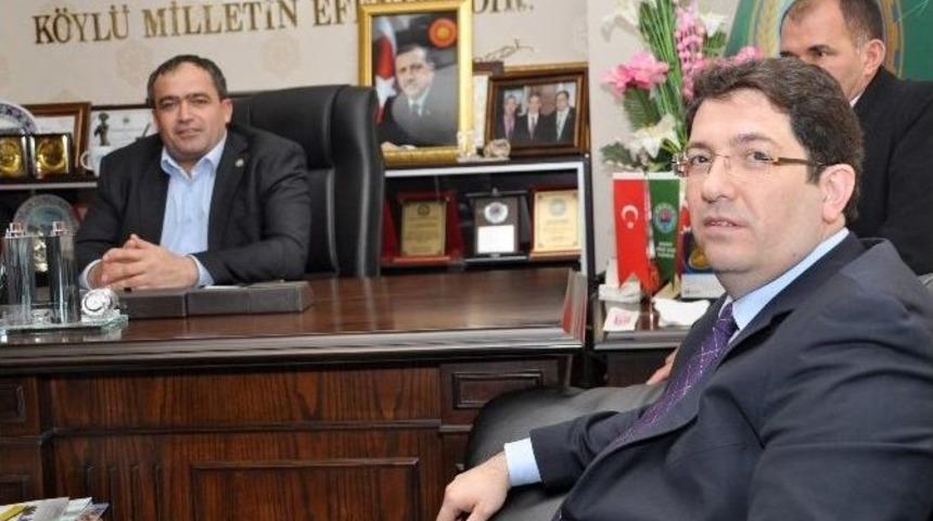 Başkan Yazgı&rsquo;dan Başkan Ko&ccedil;ak&rsquo;a Ziyaret