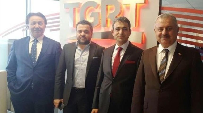 Ak Partili Şahin&rsquo;den Tgrt Haber&rsquo;e Ziyaret
