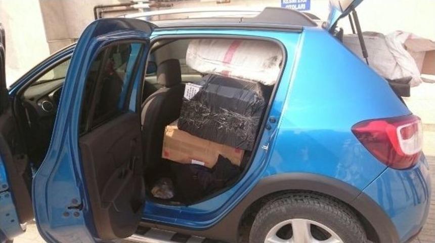 Denizli&rsquo;de 7 Bin 250 Paket Ka&ccedil;ak Sigara Ele Ge&ccedil;irildi