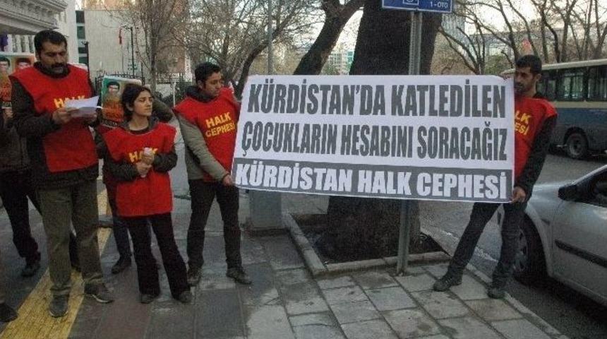 Adalet Bakanlığı &Ouml;n&uuml;nde &rsquo;berkin Elvan&rsquo; Eylemi