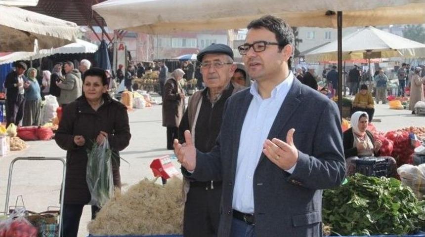 Ak Parti Aday Adayı Şakır, Pazar A&ccedil;ılış Duasına Katıldı