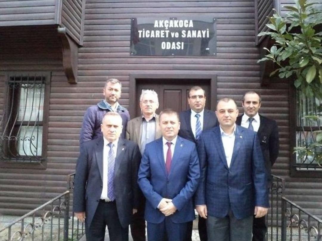 Sarıoğlu Ak&ccedil;akoca&rsquo;da Stk&rsquo;ları Ziyaret Etti