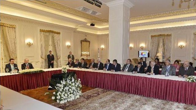 Erzincan Tso Başkanı Kalbur, Doğu Ve Güneydoğu Anadolu Bölgesi Oda-borsa Başkanları İstişare Toplantısına Katıldı 1