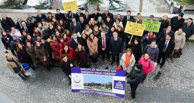 Eskişehir&rsquo;de "sağlık &Ccedil;alışanları İle Y&uuml;r&uuml;yoruz&rdquo; Etkinliği 2