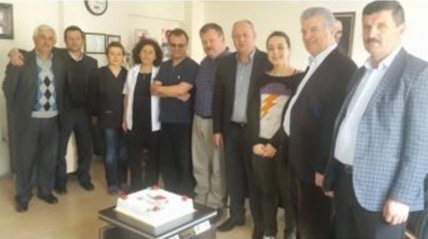 Başkan Civelek Devlet Hastanesini Ziyaret Etti