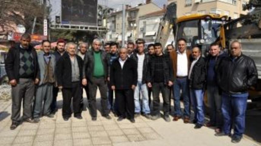 Paralarını Alamadıklarını İddia Eden İş&ccedil;ilerden Eylem