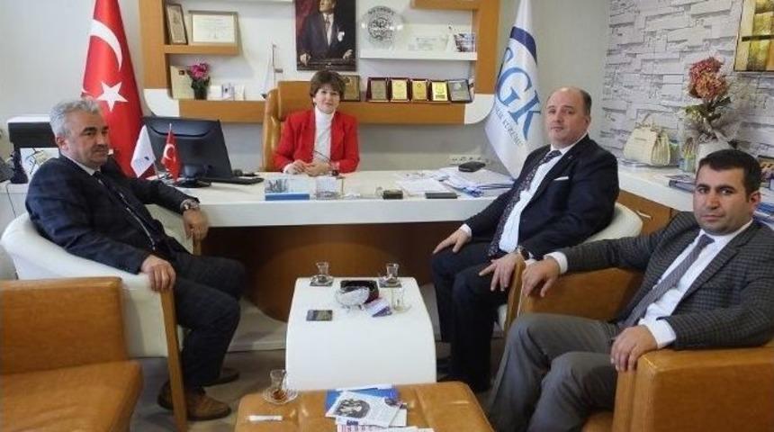 Sara&ccedil;&rsquo;tan Canbasoğlu&rsquo;na Ziyaret