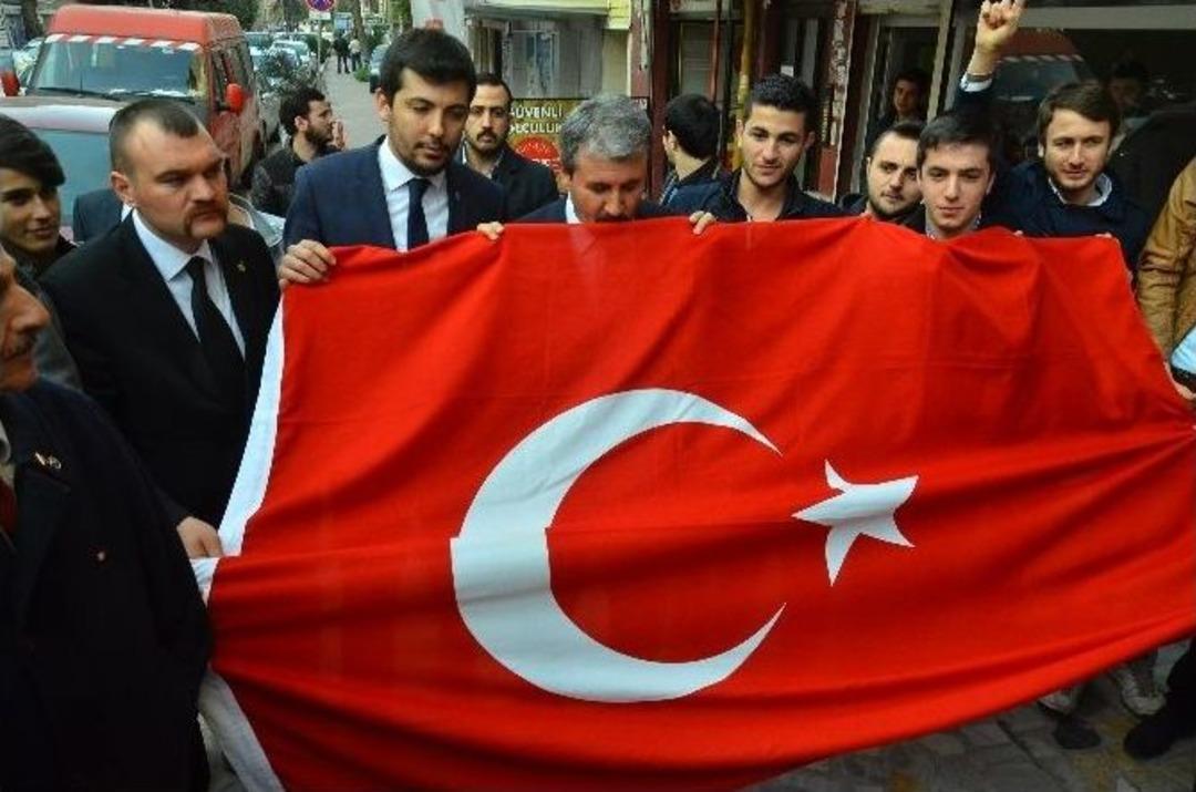 Bbp Genel Başkanı Destici Kocaeli İl Binasının A&ccedil;ılışını Yaptı