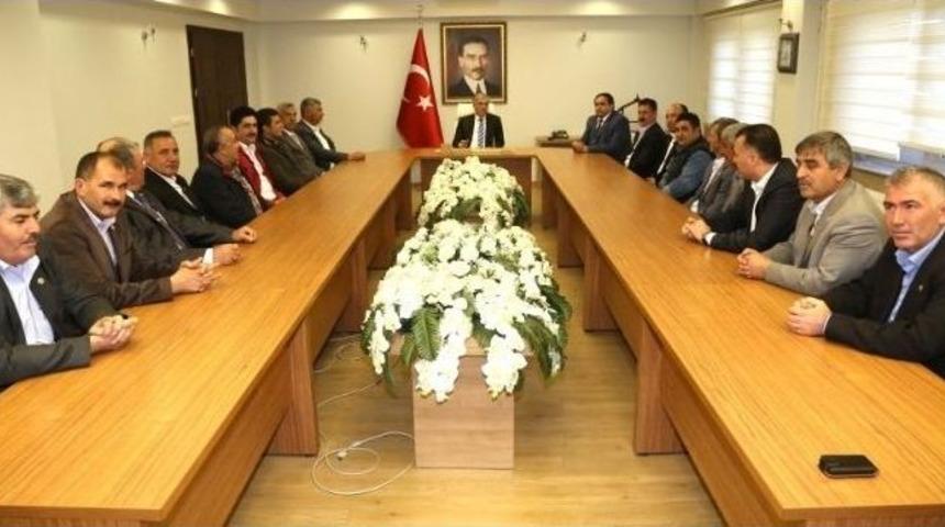 Aksaray Ziraat Odası’ndan Vali Ataklı’ya Ziyaret