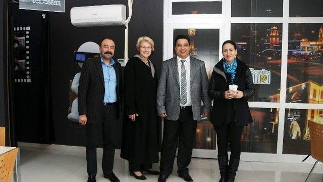 Abd Kültür Elçisi, Pursaklar Belediyesi’ni Ziyaret Etti