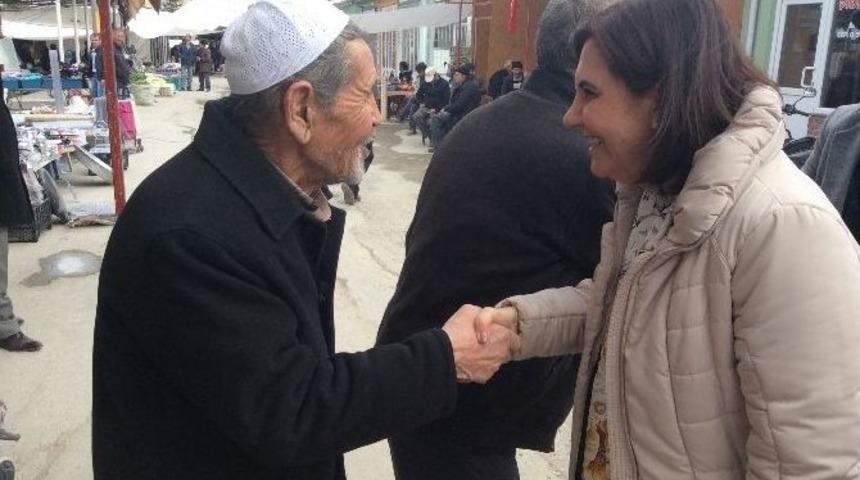 Prof. Dr. Usluer İl&ccedil;e Ziyaretlerinde