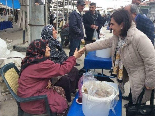 Prof. Dr. Usluer İl&ccedil;e Ziyaretlerinde 1