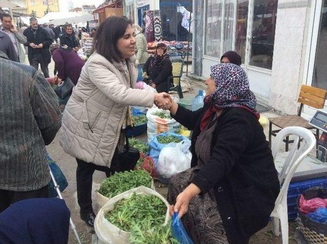 Prof. Dr. Usluer İl&ccedil;e Ziyaretlerinde 2