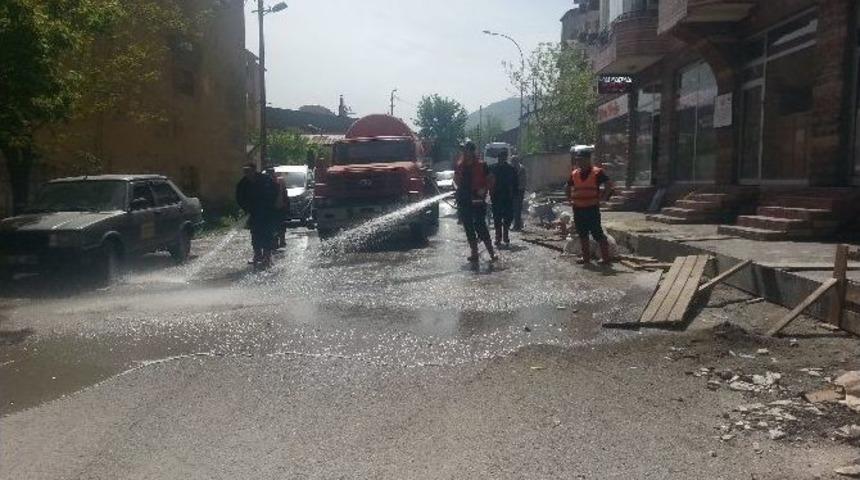Muş Belediyesi Bahar Temizliğine Başladı