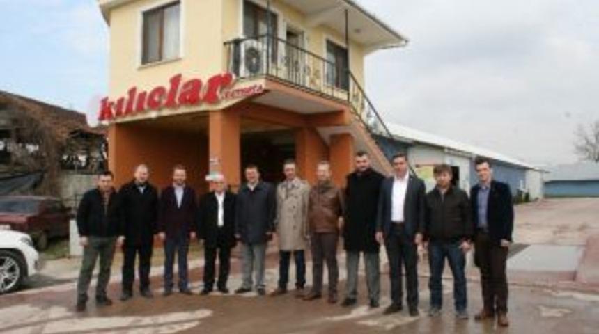 M&uuml;siad Y&ouml;netimi Kılı&ccedil;lar Yumurta Tesislerini Gezdi