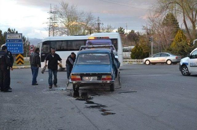 Bor&rsquo;da Trafik Kazası 1 Yaralı 1