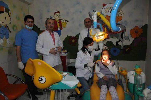 Hakkari de 4 Bin &Ouml;ğrenci Diş Taramasından Ge&ccedil;irildi 2