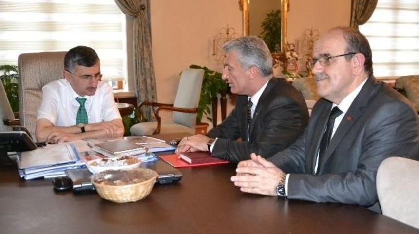 Tse Ege B&ouml;lge Koordinat&ouml;r&uuml;nden Vali Bektaş&rsquo;a Ziyaret